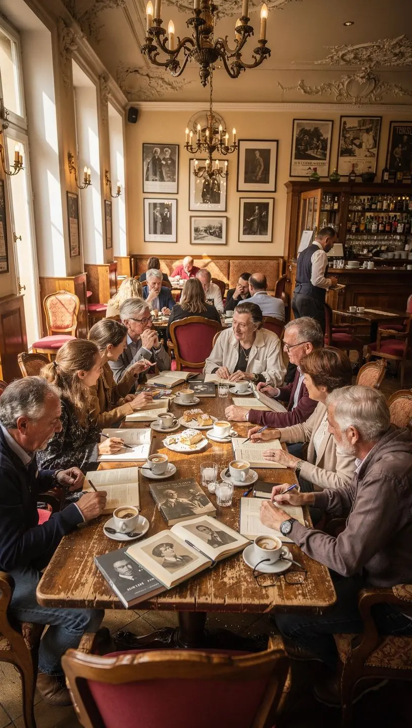 Eine historische Landkarte von Österreich, die wichtige Schlachtfelder und Ereignisse des 19. Jahrhunderts zeigt.